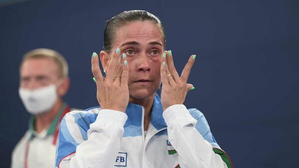 Гимнастка Оксана Чусовитина прощается со спортом после восьмой Олимпиады в карьере - Sputnik Узбекистан