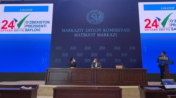 В Ташкенте состоялась презентация логотипа президентских выборов - Sputnik Узбекистан