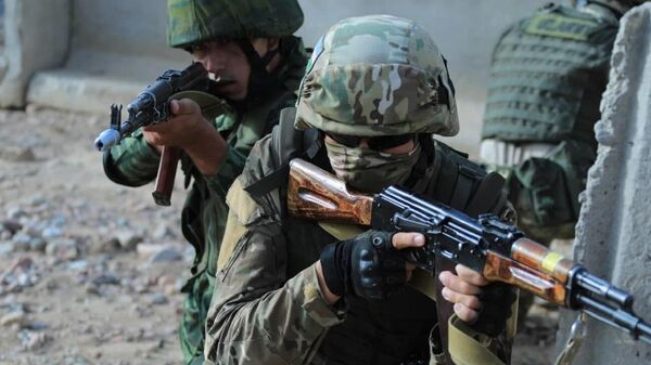 Тактические учения военных Узбекистана и Таджикистана  - Sputnik Ўзбекистон