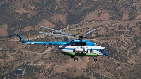 Uzbekistan Helicopters провел презентацию вертолетов Airbus H125 и Ми-8МТВ - Sputnik Ўзбекистон