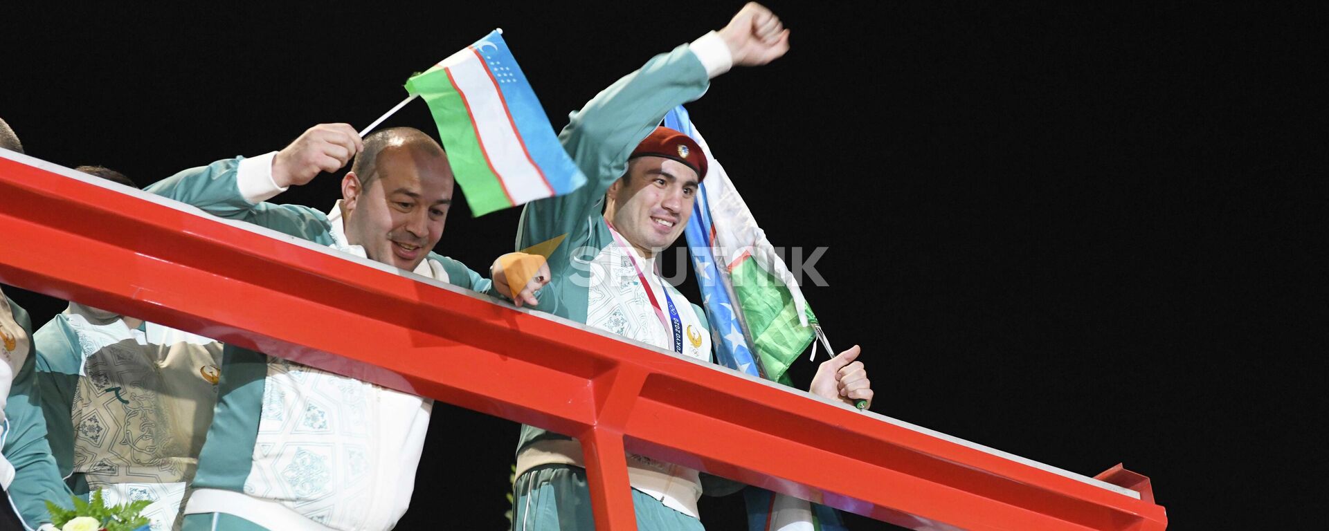 Vstrecha olimpiyskoy sbornoy Uzbekistana v Tashkente posle Igr v Tokio - Sputnik O‘zbekiston, 1920, 10.08.2021