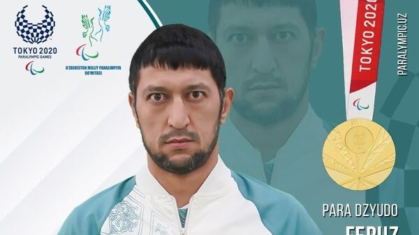 Члены сборной Узбекистана на Паралимпиаде в Токио-2020 - Sputnik Узбекистан