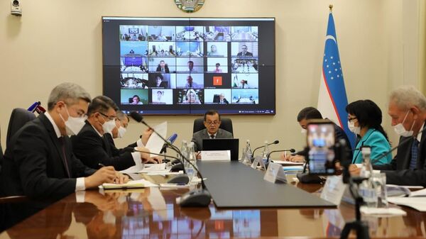 Zasedanie Sentralnoy izbiratelnoy komissii Uzbekistana - Sputnik O‘zbekiston