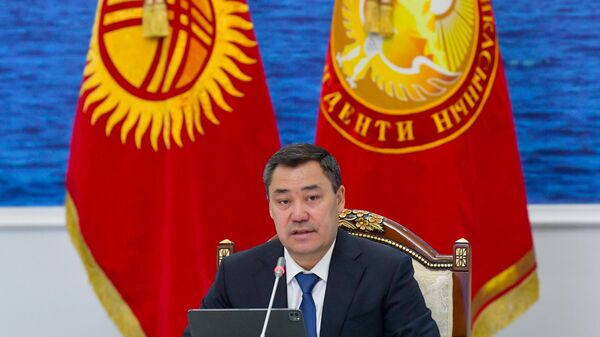 Президент Кыргызстана Садыр Жапаров - Sputnik Ўзбекистон