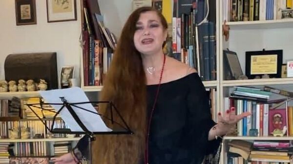 Итальянская оперная певица Сара Пасторе - Sputnik Узбекистан