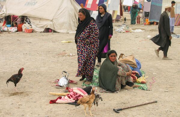 Количество афганских беженцев в Чамане продолжает расти. - Sputnik Узбекистан