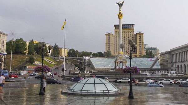 Площадь Независимости в центре Киева - Sputnik Ўзбекистон