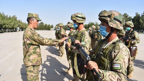 Силы ПВО Узбекистана проводят учебные сборы на границе с Афганистаном - Sputnik Ўзбекистон
