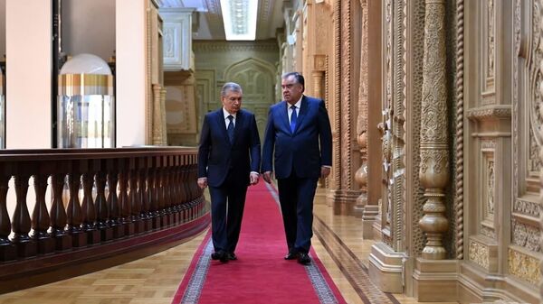 Лидеры Узбекистана и Таджикистана провели встречу в Душанбе - Sputnik Ўзбекистон