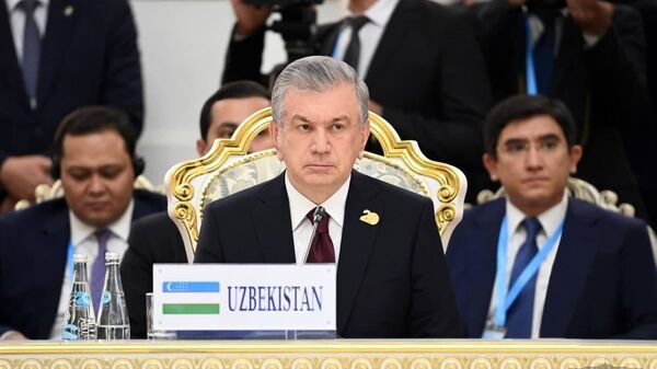 Шавкат Мирзиёев на заседании Совета глав государств-членов ШОС в Душанбе - Sputnik Узбекистан