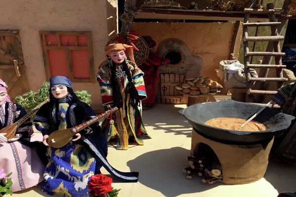 Изготовление традиционных кукол в Узбекистане - Sputnik Ўзбекистон