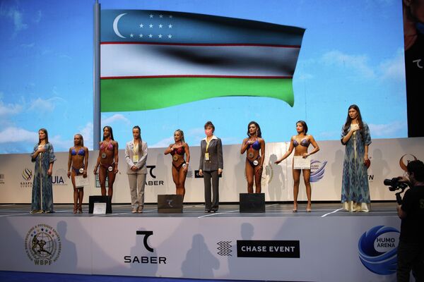 В Ташкенте начался XII чемпионат мира по бодибилдингу в Humo Arena. - Sputnik Узбекистан