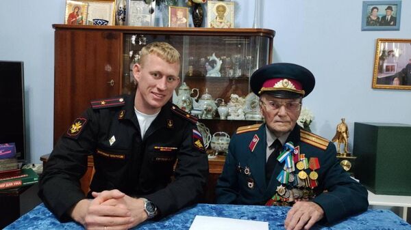 Акция поддержки ветеранов военных действий со стороны Посольства РФ в Узбекистане - Sputnik Узбекистан