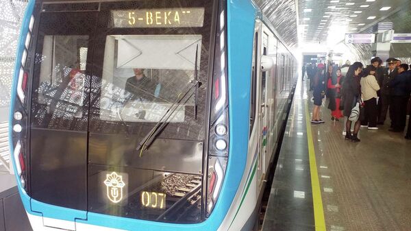 Презентация новых вагонов в метро Ташкента - Sputnik Узбекистан