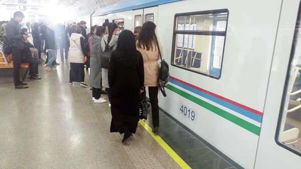 Презентация новых вагонов в метро Ташкента - Sputnik Узбекистан