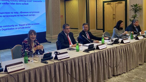 Круглый стол с бизнесменами Узбекистана, посвященный вступлению страны в ВТО - Sputnik Узбекистан