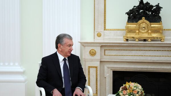 Президент РФ В. Путин встретился с президентом Узбекистана Ш. Мирзиёевым - Sputnik Ўзбекистон