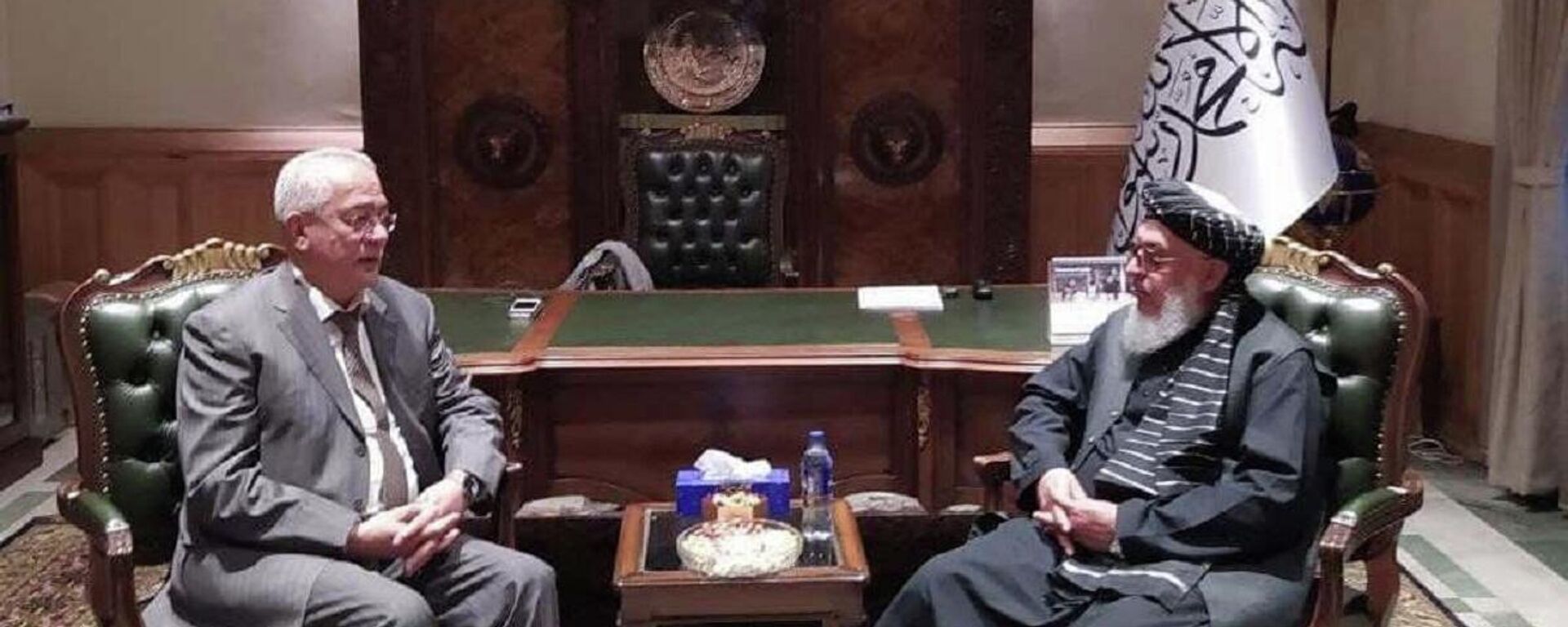Исматулла Иргашев в Кабуле провел встречи с членами Временного правительства Афганистана - Sputnik Ўзбекистон, 1920, 01.12.2021