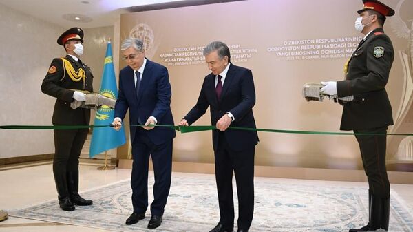 V Nur-Sultane otkrыli posolstvo Uzbekistana  - Sputnik Oʻzbekiston