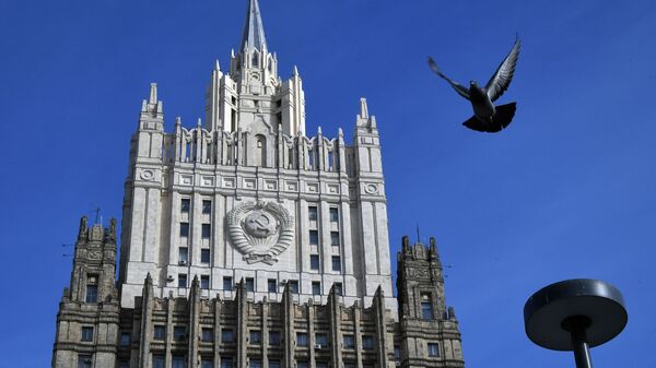 Здание Министерства иностранных дел РФ - Sputnik Ўзбекистон