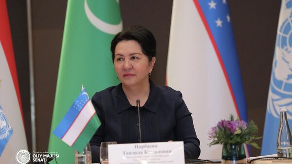 Председатель Сената Узбекистана Танзила Нарбаева - Sputnik Ўзбекистон