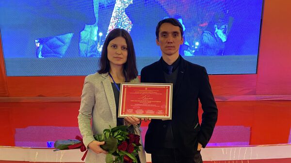 Корреспонденты Sputnik Узбекистан Анна Желиховская и Рамиз Бахтияров награждены премией Наследие во имя будущего - Sputnik Узбекистан