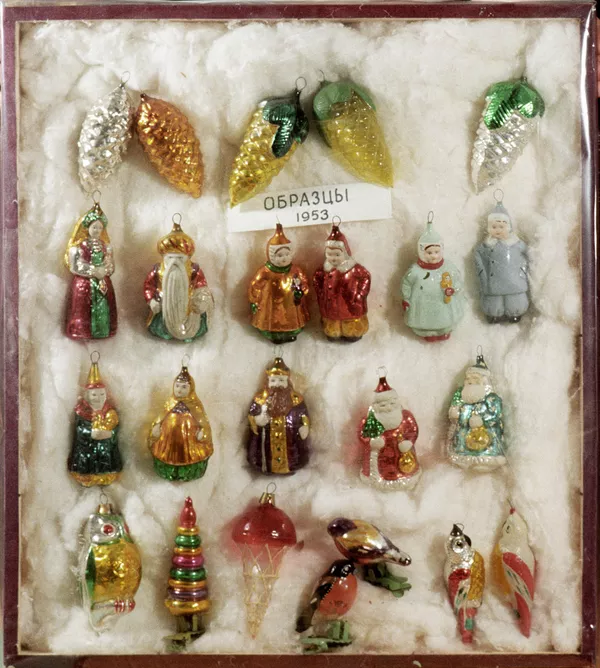 Новогодние игрушки 1953 года