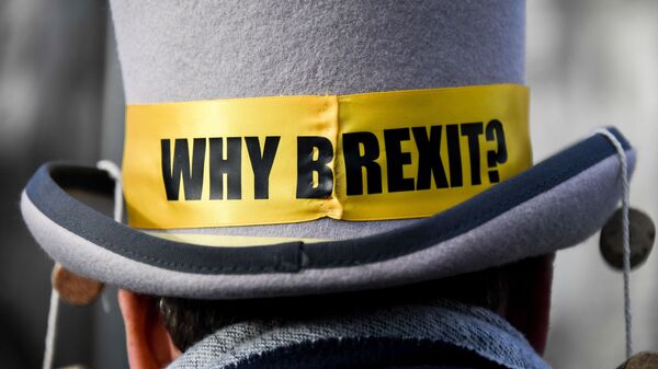 Демонстрация против Brexit в Лондоне  - Sputnik Узбекистан