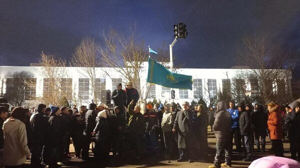 Ситуация в Казахстане на фоне протестов - Sputnik Узбекистан
