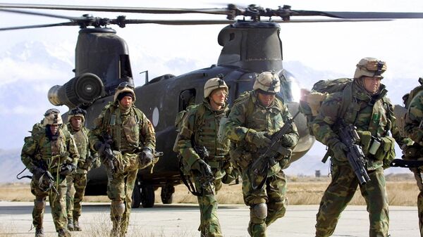 Американские солдаты в Афганистане  - Sputnik Ўзбекистон