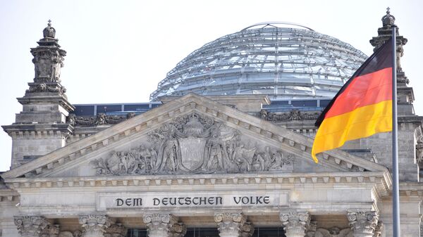 Zdanie Bundestaga v sentre Berlina, Germaniya - Sputnik O‘zbekiston