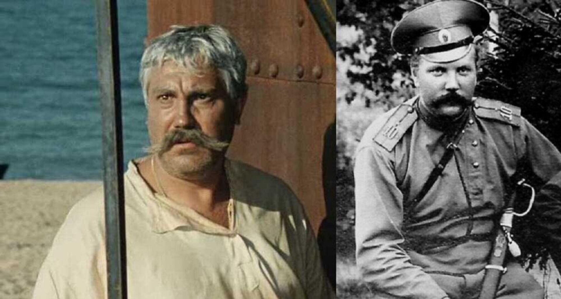 Pavel Luspekayev v roli Vereshagina i Mixail Pospelov  - Sputnik O‘zbekiston, 1920, 26.01.2022