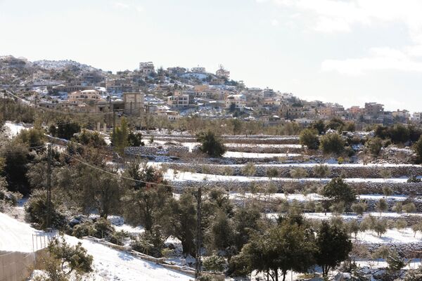 Холмы Кфаршуба в Ливане, 20 января 2022 г.  - Sputnik Узбекистан