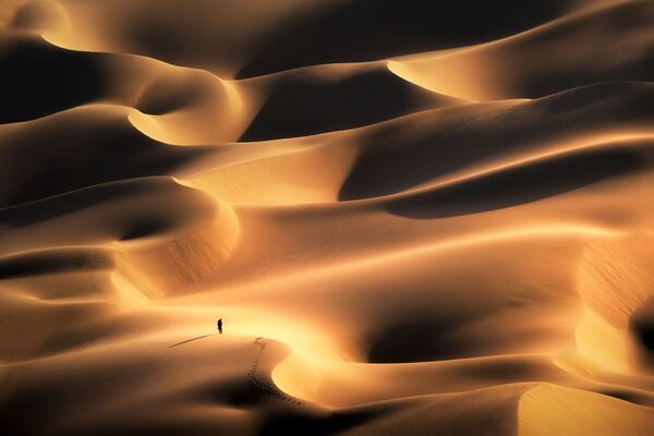 Снимок Alone 2 был сделан в пустыне китайским фотографом, работающим под псевдонимом Jade Lv. - Sputnik Узбекистан