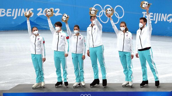 Olimpiada-2022. Figurnoe katanie. Komandniy turnir - Sputnik O‘zbekiston