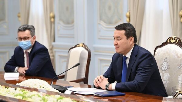 Prezident Respubliki Uzbekistan prinyal Premyer-ministra Respubliki Kazaxstan - Sputnik O‘zbekiston