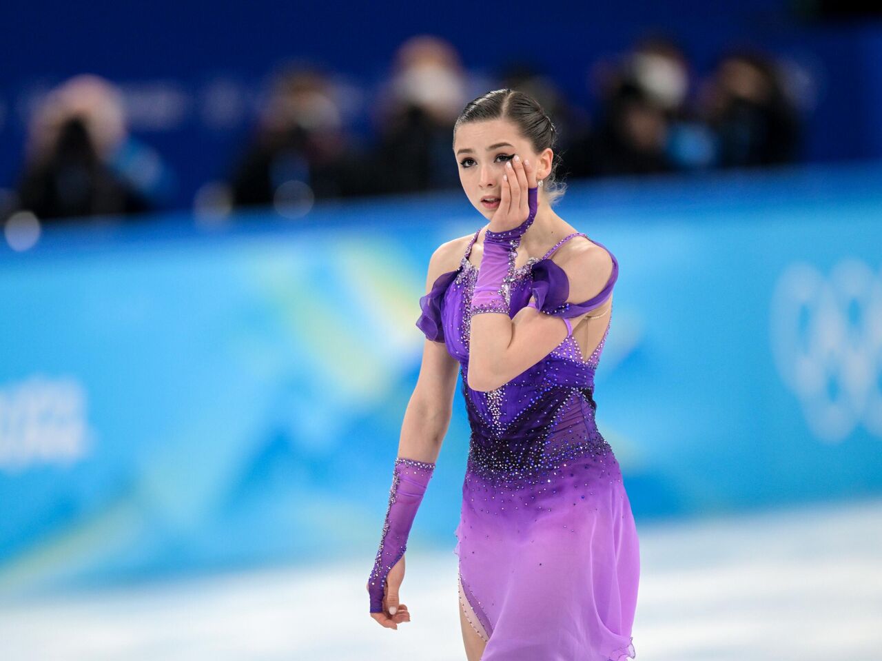 Видео: Валиева выиграла короткую программу на Олимпиаде