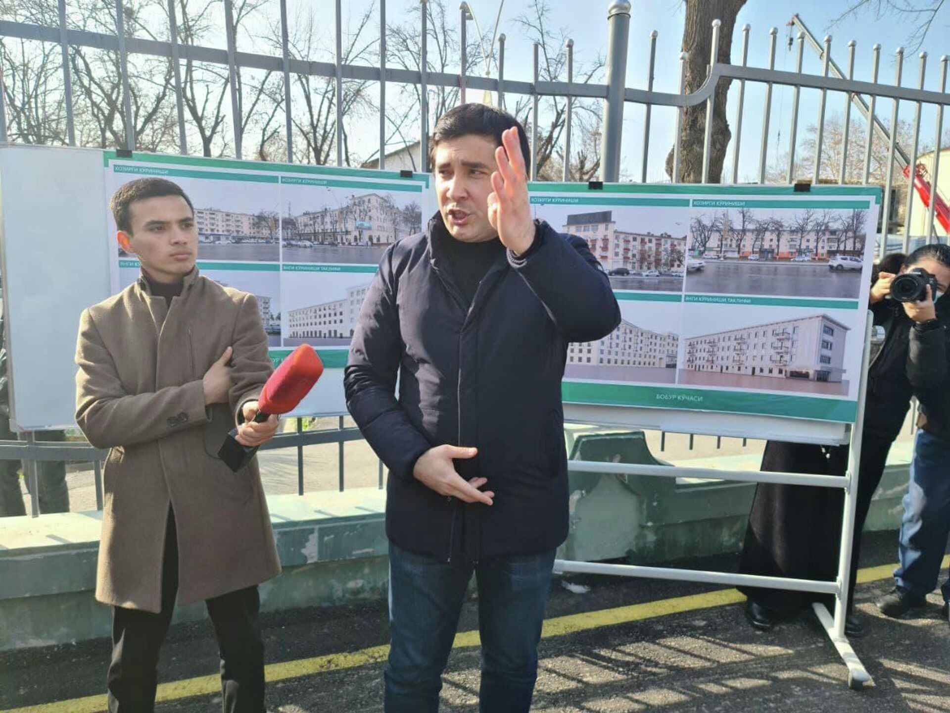Ташкентцам показали эскизный проект реставрации улицы Бобура - Фото - Sputnik Узбекистан, 1920, 16.02.2022