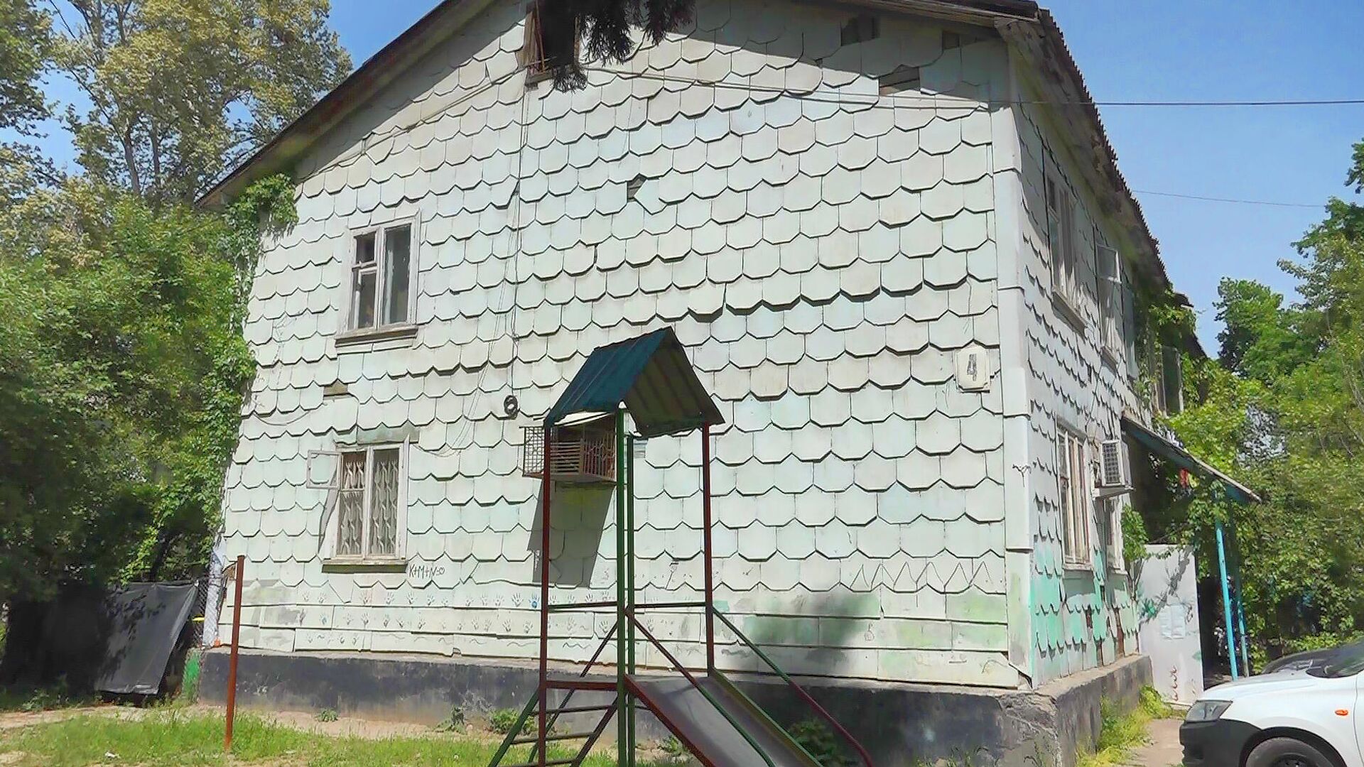 Деревянные дома в массиве Спутник - Sputnik Узбекистан, 1920, 18.02.2022