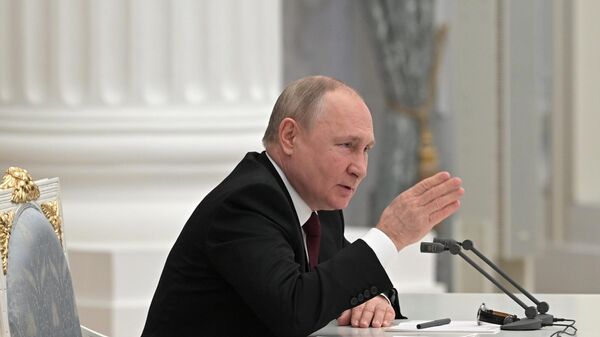 Обращение Владимира Путина к нации - Sputnik Узбекистан