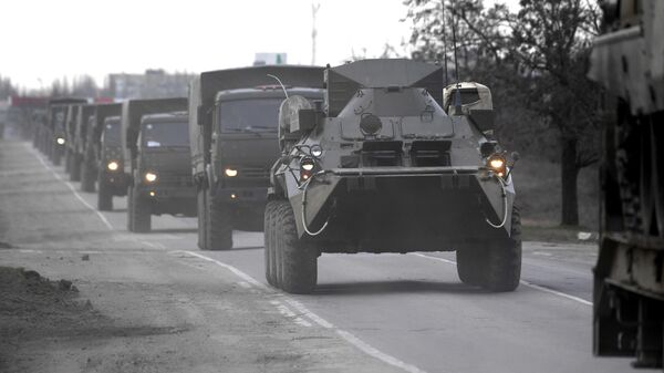 Ситуация на границе Крыма с Украиной - Sputnik Ўзбекистон