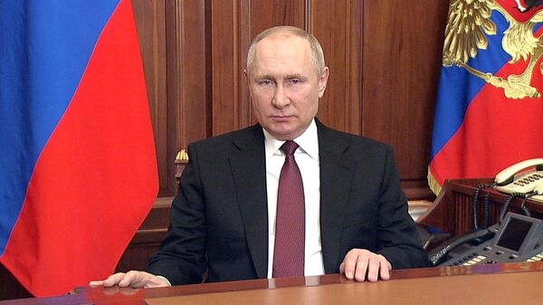 Обращение президента РФ В. Путина - Sputnik Узбекистан