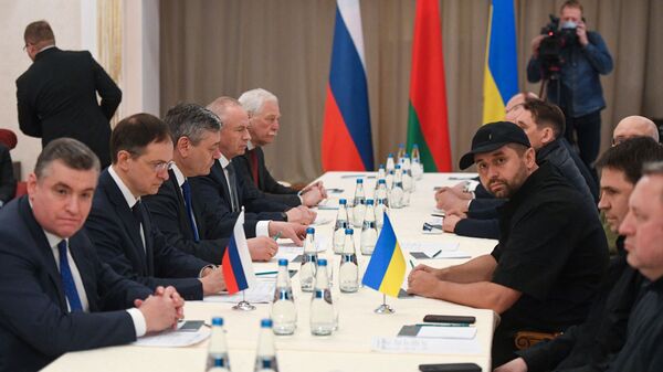Переговоры России и Украины в Гомельской области - Sputnik Узбекистан
