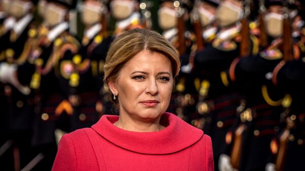 Prezident Slovakii Zuzana Chaputova - Sputnik Oʻzbekiston