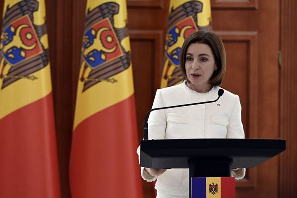 Moldova prezidenti Mayya Sandu. - Sputnik O‘zbekiston