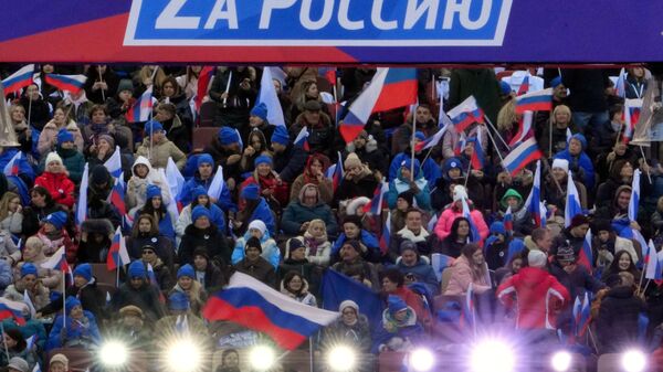 Митинг-концерт, посвященный воссоединению Крыма с Россией - Sputnik Узбекистан