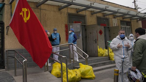 Пекин во время новой вспышки коронавируса - Sputnik Ўзбекистон