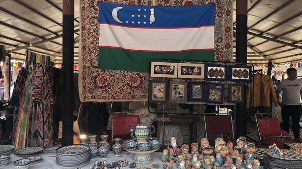 Узбекистан принимает участие в Международном фестивале ремесленных искусств Сураджкунд Мела в Индии - Sputnik Узбекистан