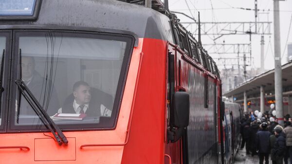 Первый рейс нового международного поезда Swift сообщением Москва - Берлин - Sputnik Узбекистан