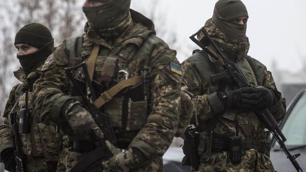 Soldati VSU v Donbasse, arxivnoe foto - Sputnik O‘zbekiston